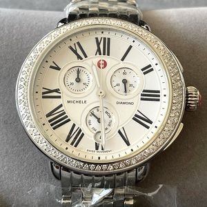 Michele Serein Diamond Watch NWT